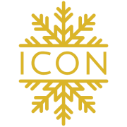 "ICON Ski logo representing Verbier’s top collective of independent ski instructors