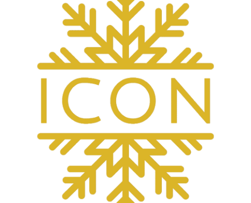 "ICON Ski logo representing Verbier’s top collective of independent ski instructors